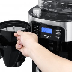 摩飞咖啡机全自动磨豆一体咖啡粉两用  MR1025