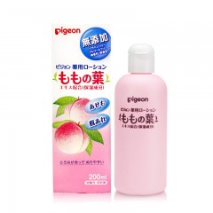 日本进口原装贝亲婴儿润肤系列 液体爽身粉桃子水痱子水 200ml