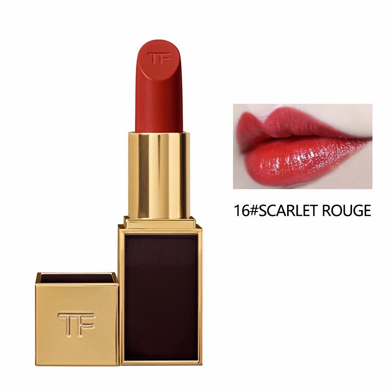 Tom Ford/TF 黑金黑管唇膏/口红16号色SCARLET ROUG,Tom Ford/TF 黑金黑管唇膏/口红16号色SCARLET  ROUG代购,Tom Ford/TF 黑金黑管唇膏/口红16号色