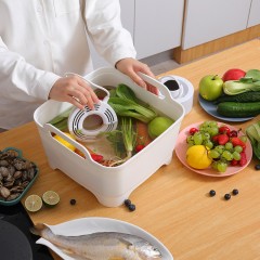 海尔HJ-F701洗菜机家用果蔬清洗机蔬菜水果解毒机食材农残净化器