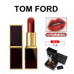 Tom Ford/TF 黑金黑管唇膏/口红 16号色 SCARLET ROUG 礼盒套装